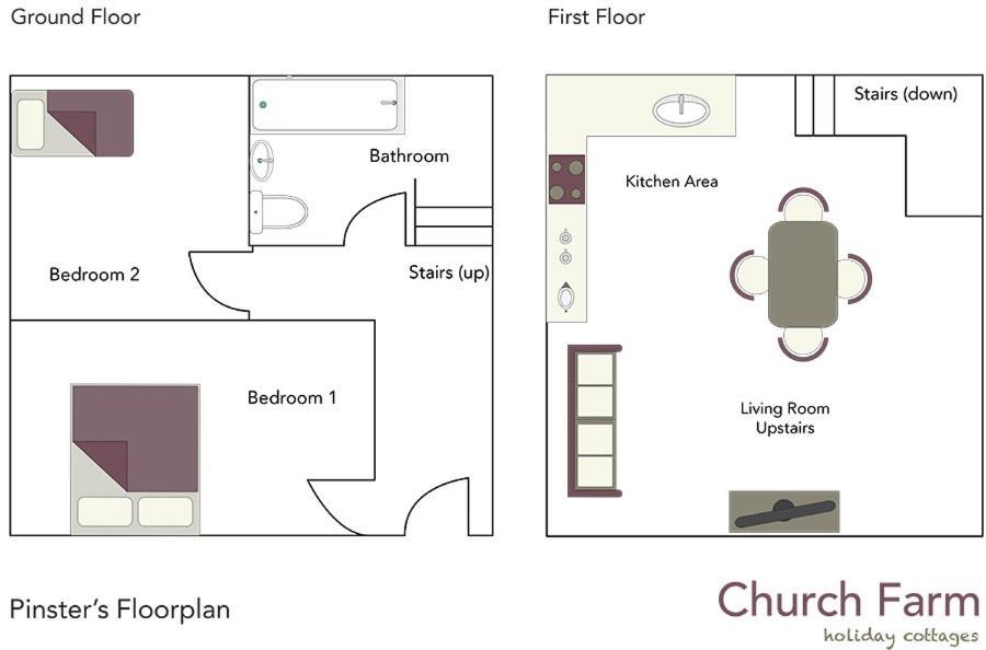 Church Farm Holiday Cottages - Pinster Cottage Ashbourne  Eksteriør billede